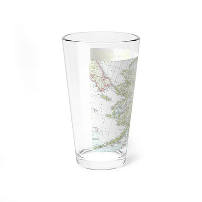 USA - Alaska (1959) (Map) Pint Glass 16oz-Go Mug Yourself