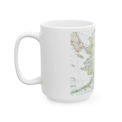 USA - Alaska (1959) (Map) White Coffee Mug - Go Mug Yourself
