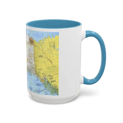 USA - Alaska (1975) (Map) Accent Coffee Mug - Go Mug Yourself