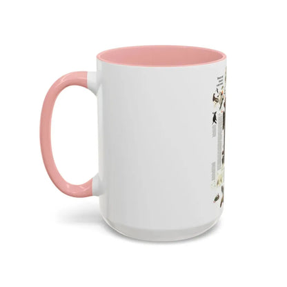USA - Alaska, Beauty and Beasts (1975) (Map) Accent Coffee Mug - Go Mug Yourself