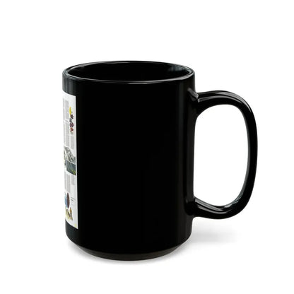 USA - Alaska, Beauty and Beasts (1975) (Map) Black Coffee Mug - Go Mug Yourself