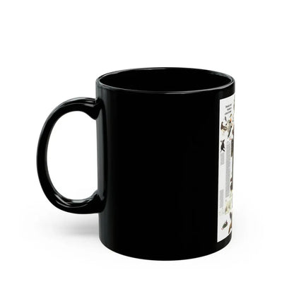 USA - Alaska, Beauty and Beasts (1975) (Map) Black Coffee Mug - Go Mug Yourself