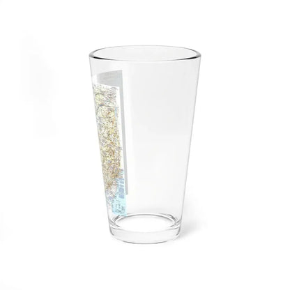 USA - Atlantic Gateways 1 (1983) (Map) Pint Glass 16oz - Go Mug Yourself