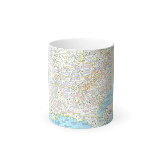 USA - Battlefields of the Civil War 1 (1961) (Map) Color Changing Mug 11oz-11oz-Go Mug Yourself