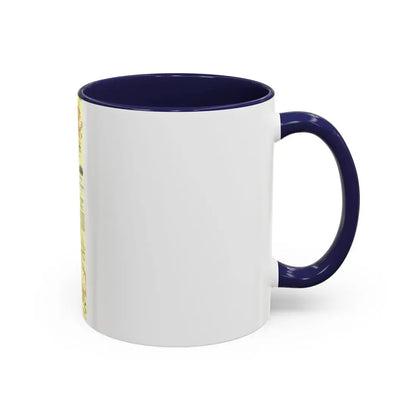 USA - Boston to Washington (1830) (Map) Accent Coffee Mug - Go Mug Yourself