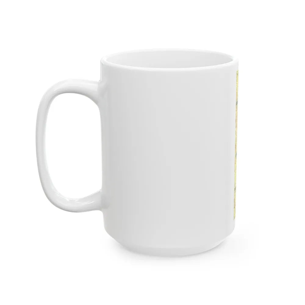 USA - Boston to Washington (1830) (Map) White Coffee Mug-Go Mug Yourself