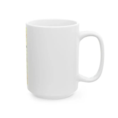 USA - Boston to Washington (1830) (Map) White Coffee Mug - Go Mug Yourself