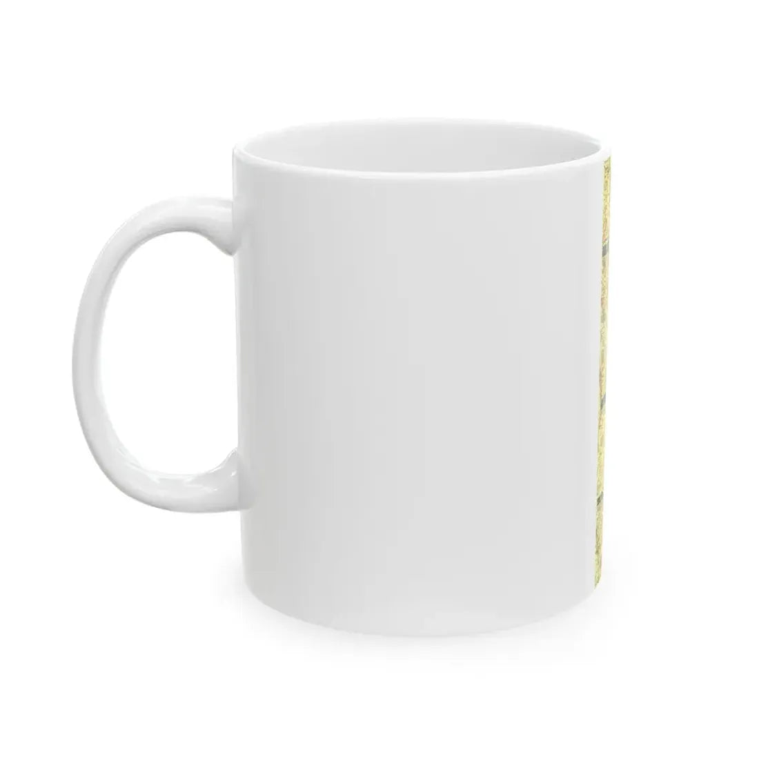 USA - Boston to Washington (1830) (Map) White Coffee Mug - Go Mug Yourself