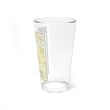 USA - California (1954) (Map) Pint Glass 16oz - Go Mug Yourself