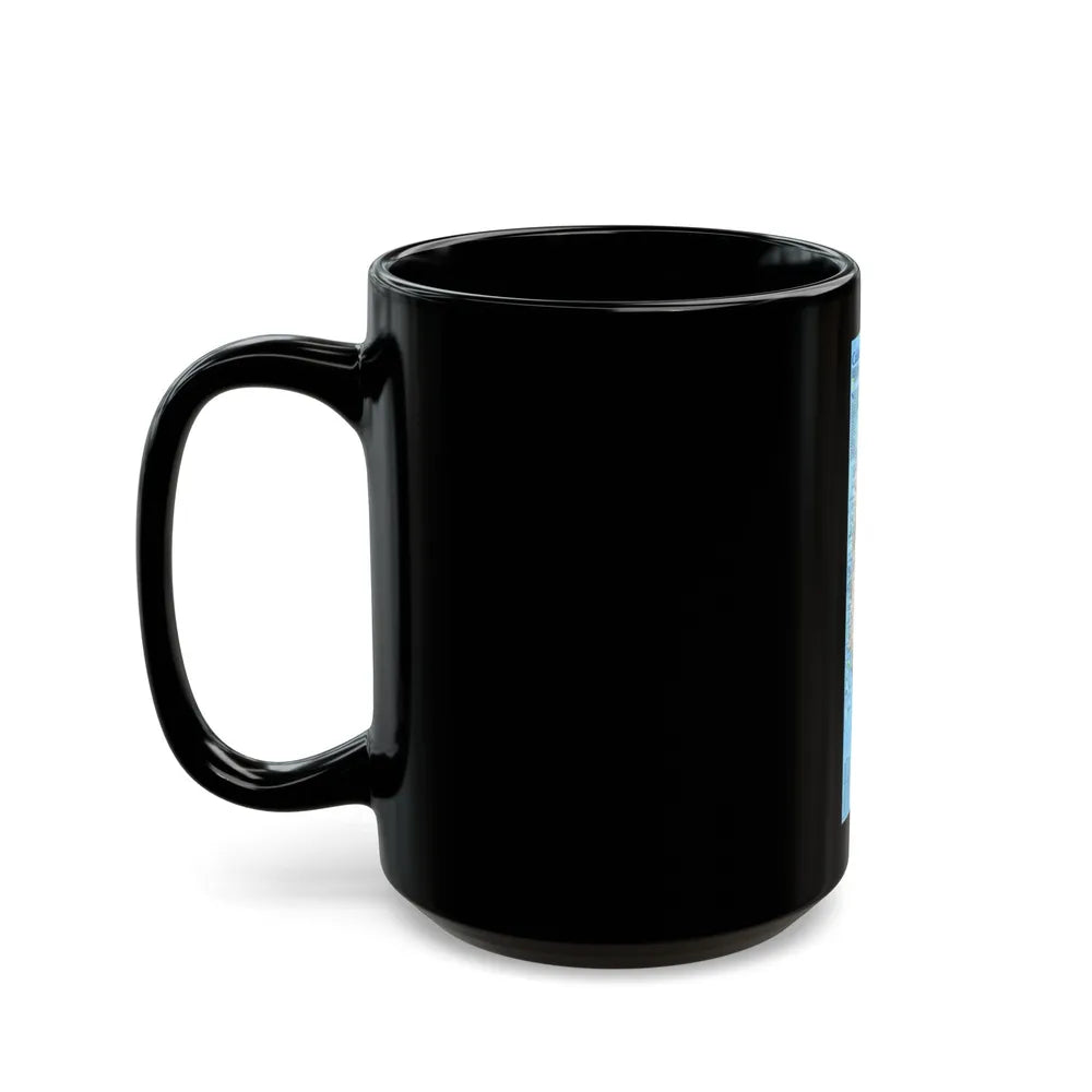 USA - California (1993) (Map) Black Coffee Mug-Go Mug Yourself