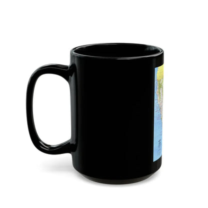 USA - California and Nevada 1 (1974) (Map) Black Coffee Mug - Go Mug Yourself