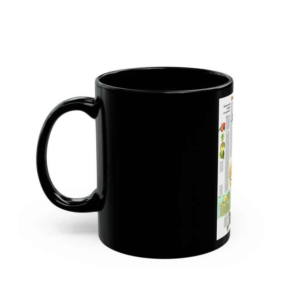 USA - California and Nevada 2 (1974) (Map) Black Coffee Mug-Go Mug Yourself