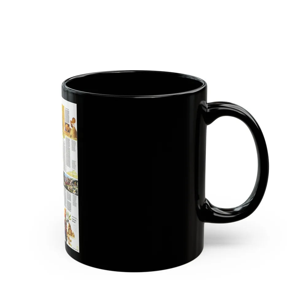 USA - California and Nevada 2 (1974) (Map) Black Coffee Mug-Go Mug Yourself