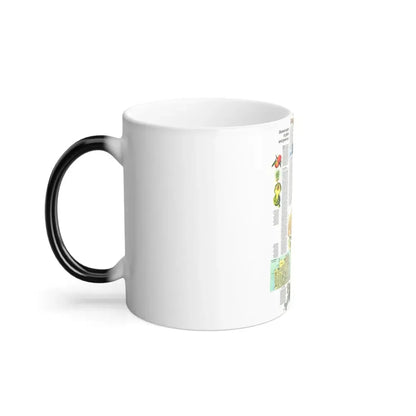 USA - California and Nevada 2 (1974) (Map) Color Changing Mug 11oz - Go Mug Yourself