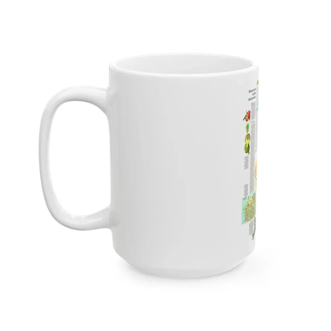 USA - California and Nevada 2 (1974) (Map) White Coffee Mug - Go Mug Yourself