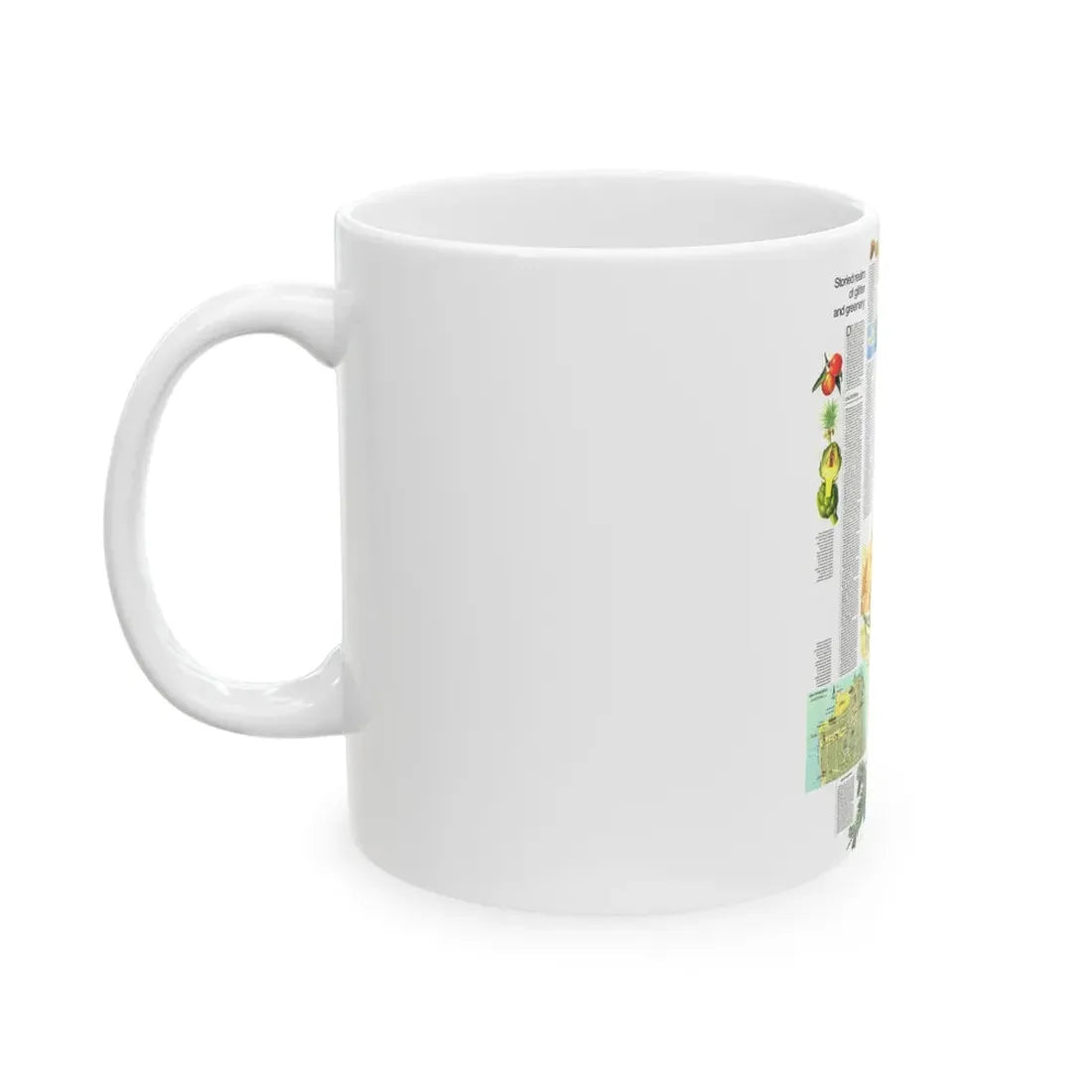 USA - California and Nevada 2 (1974) (Map) White Coffee Mug - Go Mug Yourself