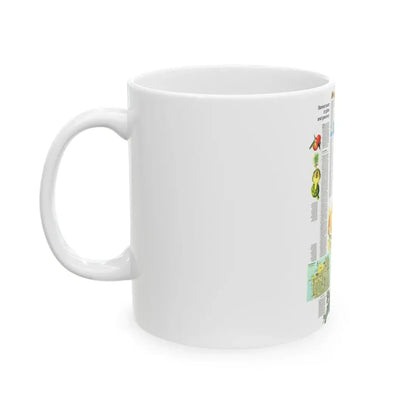 USA - California and Nevada 2 (1974) (Map) White Coffee Mug - Go Mug Yourself