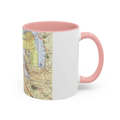 USA - California, Northern (1966) (Map) Accent Coffee Mug - Go Mug Yourself