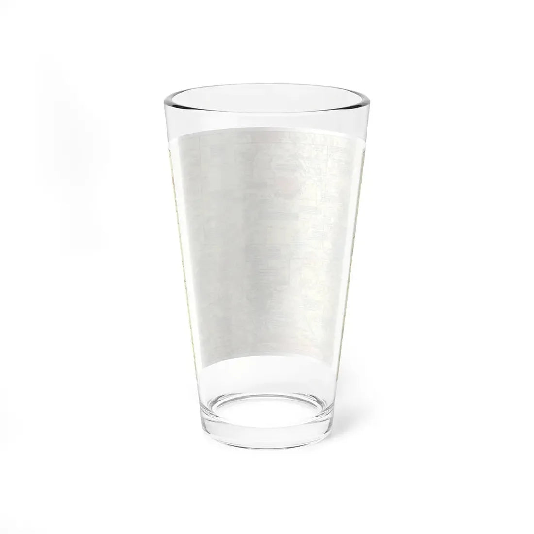USA - Central Rockies 1 (1984) (Map) Pint Glass 16oz - Go Mug Yourself
