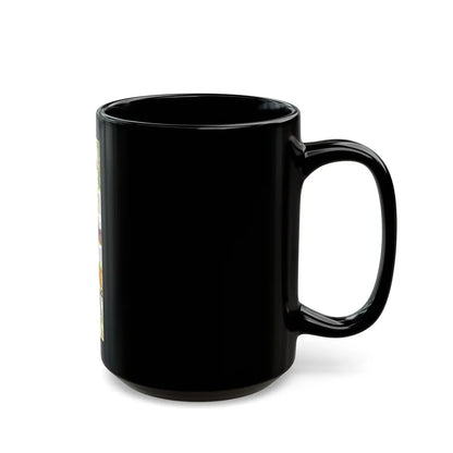 USA - Coastal California (1993) (Map) Black Coffee Mug-Go Mug Yourself