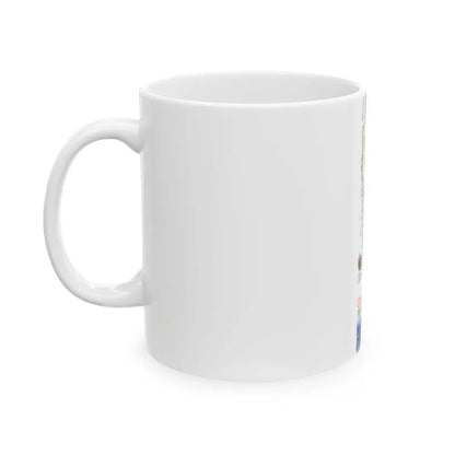 USA - Coastal California (1993) (Map) White Coffee Mug - Go Mug Yourself