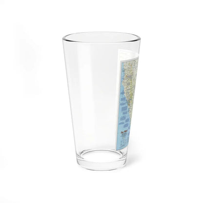 USA - Far West 1 (1984) (Map) Pint Glass 16oz-Go Mug Yourself