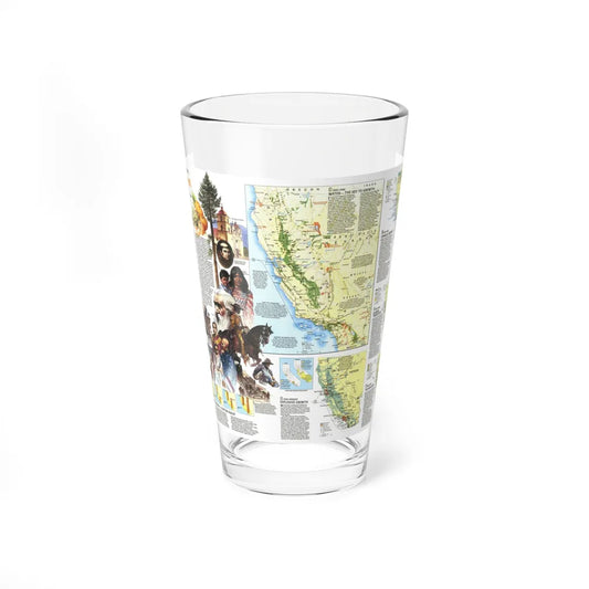 USA - Far West 2 (1984) (Map) Pint Glass 16oz-16oz-Go Mug Yourself