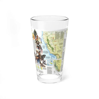 USA - Far West 2 (1984) (Map) Pint Glass 16oz 16oz - Go Mug Yourself