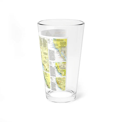 USA - Far West 2 (1984) (Map) Pint Glass 16oz-Go Mug Yourself