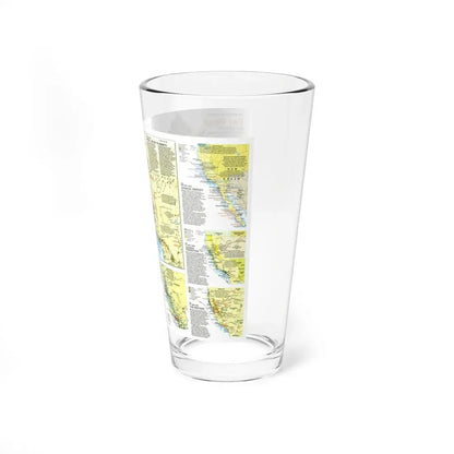 USA - Far West 2 (1984) (Map) Pint Glass 16oz - Go Mug Yourself