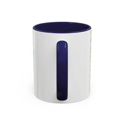 USA - Federal Lands in the Fifty States (1996) (Map) Accent Coffee Mug - Go Mug Yourself