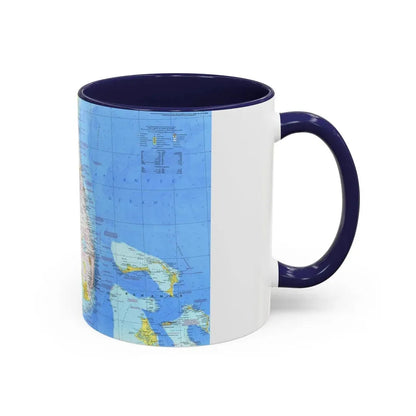 USA - Florida 1 (1973) (Map) Accent Coffee Mug - Go Mug Yourself