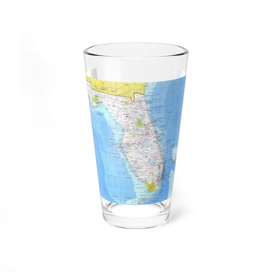 USA - Florida 1 (1973) (Map) Pint Glass 16oz-16oz-Go Mug Yourself