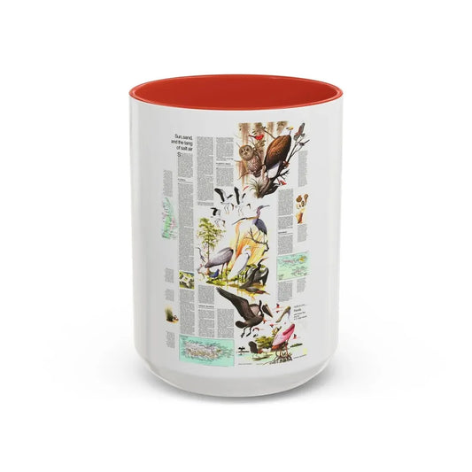 USA - Florida 2 (1973) (Map) Accent Coffee Mug 15oz Red - Go Mug Yourself