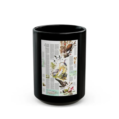 USA - Florida 2 (1973) (Map) Black Coffee Mug 15oz - Go Mug Yourself