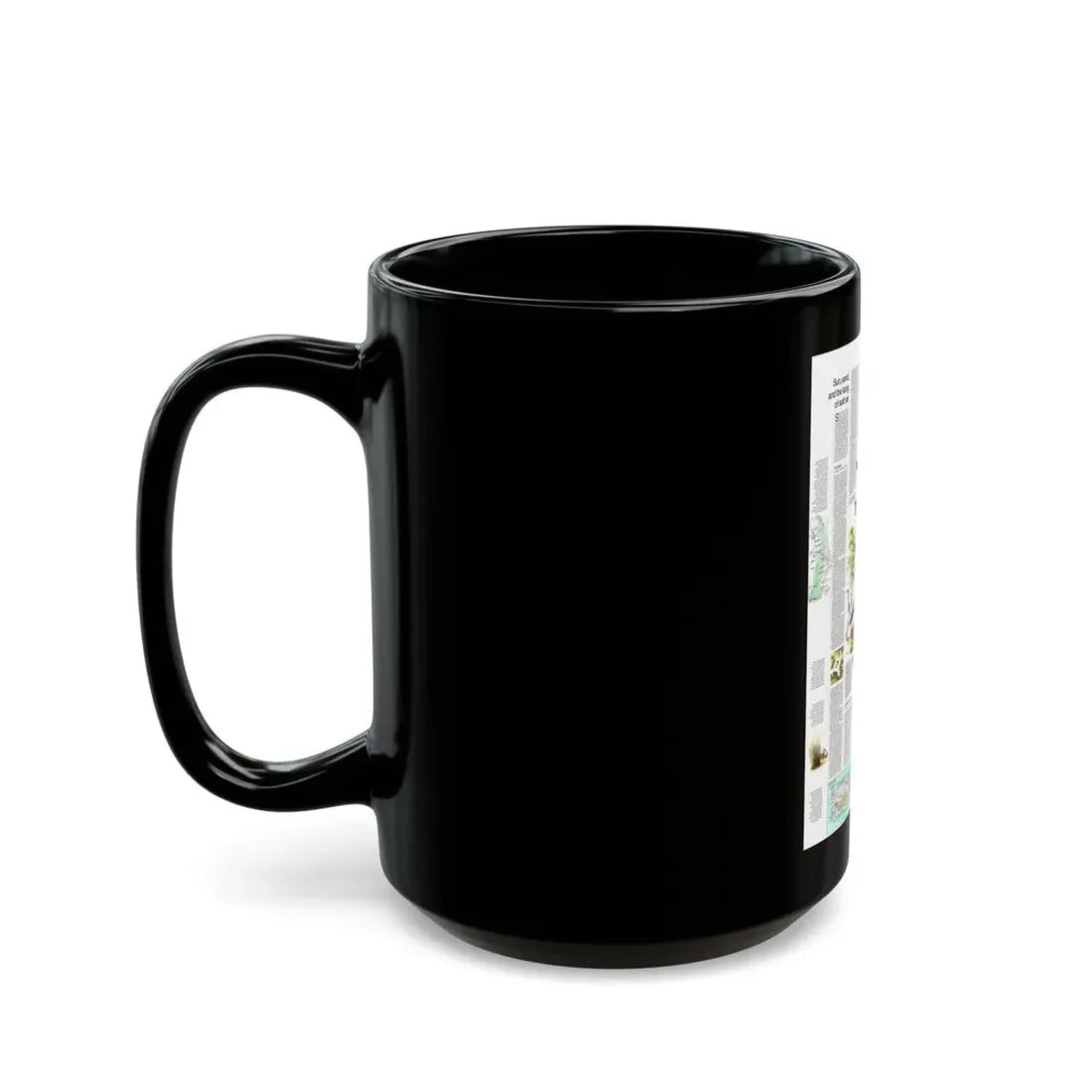 USA - Florida 2 (1973) (Map) Black Coffee Mug - Go Mug Yourself