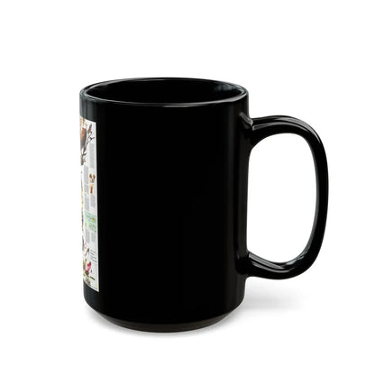 USA - Florida 2 (1973) (Map) Black Coffee Mug-Go Mug Yourself