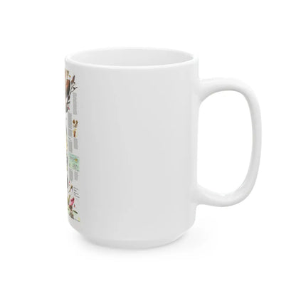 USA - Florida 2 (1973) (Map) White Coffee Mug-Go Mug Yourself