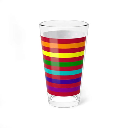 USA Gay flag (United States) Pint Glass 16oz - Go Mug Yourself