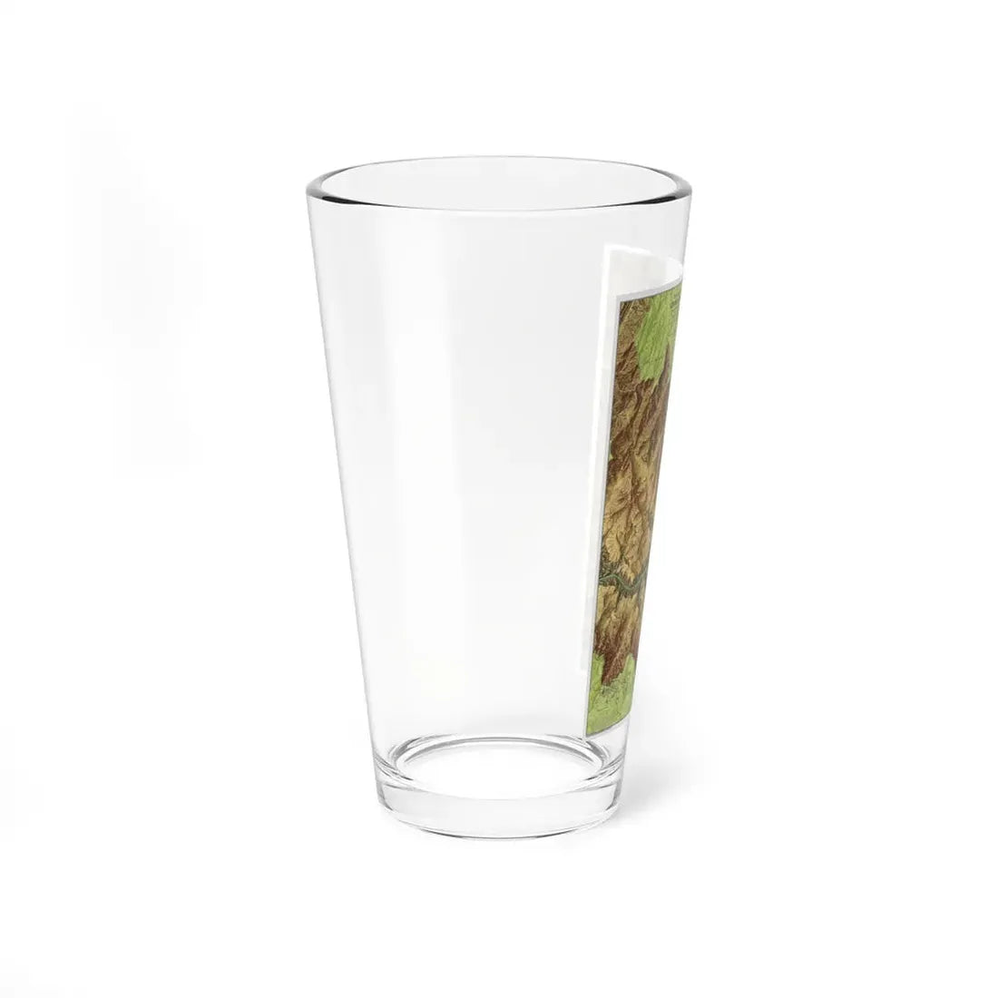 USA - Grand Canyon National Park, Arizona (1978) (Map) Pint Glass 16oz - Go Mug Yourself