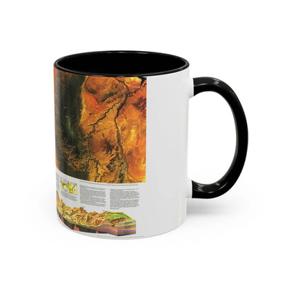 USA - Grand Canyon of the Colorado (1978) (Map) Accent Coffee Mug - Go Mug Yourself