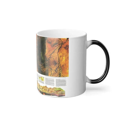 USA - Grand Canyon of the Colorado (1978) (Map) Color Changing Mug 11oz - Go Mug Yourself