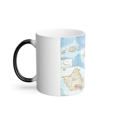 USA - Hawaii (1960) (Map) Color Changing Mug 11oz-Go Mug Yourself