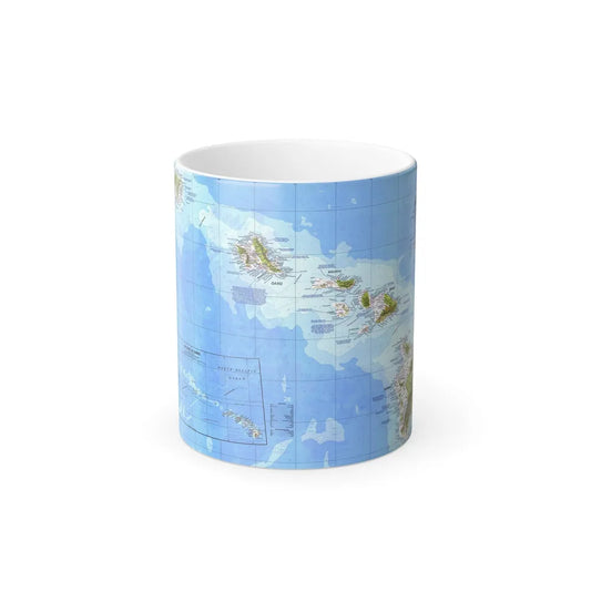 USA - Hawaii (1976) (Map) Color Changing Mug 11oz-11oz-Go Mug Yourself