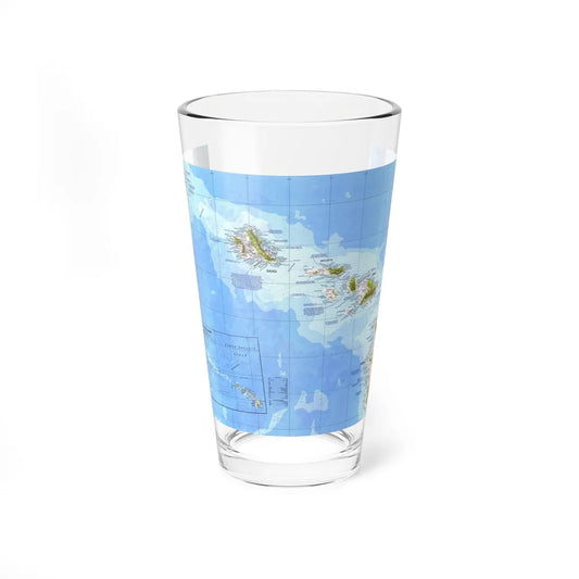 USA - Hawaii (1976) (Map) Pint Glass 16oz-16oz-Go Mug Yourself