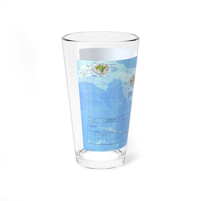 USA - Hawaii (1976) (Map) Pint Glass 16oz-Go Mug Yourself