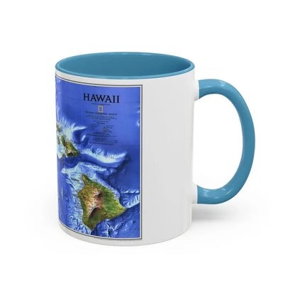 USA - Hawaii (1995) (Map) Accent Coffee Mug - Go Mug Yourself
