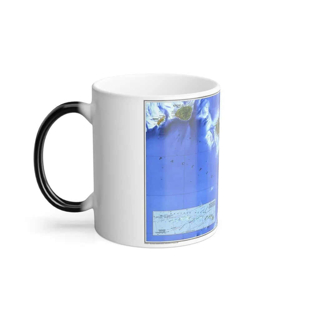 USA - Hawaii (1995) (Map) Color Changing Mug 11oz-Go Mug Yourself