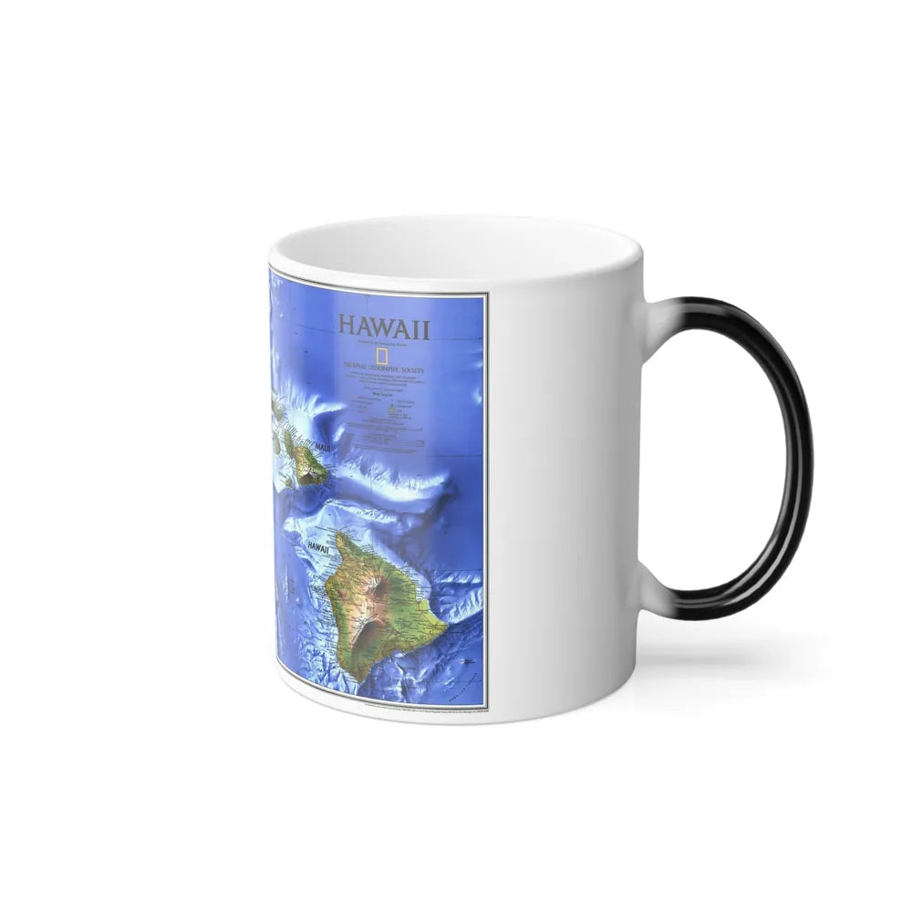 USA - Hawaii (1995) (Map) Color Changing Mug 11oz-Go Mug Yourself