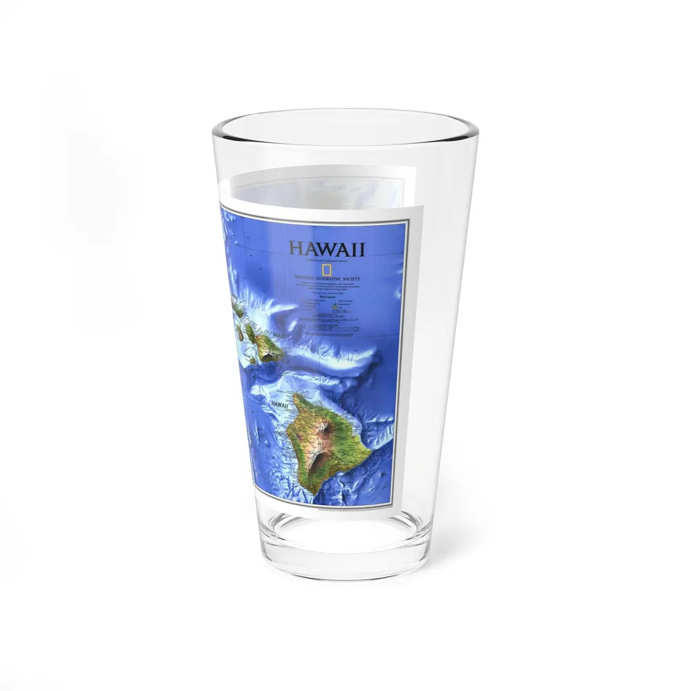 USA - Hawaii (1995) (Map) Pint Glass 16oz-Go Mug Yourself